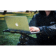 Leofoto LCH-2S 16 Laptop/Projector Tray/Combined w/ Tripod 3/8 Mounting Socket/Arca Swiss Dovetail, Black, LCH-2S