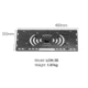Leofoto LCH-3S Ultimate Laptop Tray, 1/4 and 3/8, Black, LCH-3S