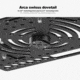 Leofoto LCH-3S Ultimate Laptop Tray, 1/4'' and 3/8'', Black, LCH-3S