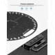 Leofoto LCH-4 Multi-Functional Folding Tray, Arca, 1/4, 3/8, Black, LCH-4