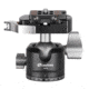 Leofoto LH-30LR Ball Head w/ LR-50 Lever-Release Clamp, Arca, Black, LH-30LR