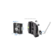 Leofoto LH-36LR Ball Head w/ LR-50 Lever Release Clamp, Arca, Black, LH-36LR