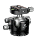 Leofoto LH-55 Series Low Profile Ball Head &amp; QR Plate, Arca, Black, LH-55