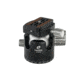 Leofoto LH-55NN No Neck Low Profile Ball Head &amp; QR Plate, Arca, Black, LH-55NN