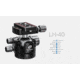Leofoto LS-324C X Version Ranger Series Tripod / Ballhead Set - LS-324CX/LH-40LR, Black, LS-324CX+LH-40LR