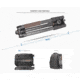 Leofoto LX-284CT/XB-38 Reversible Travel Tripod w/ Ball Head Set, Black, LX-284CT+XB-38