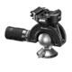 Leofoto MH-50LRC Lever-Release Hybrid Clamp Panning Dynamic Head /w Handlebar Control, Arca/Picatinny, Black, MH-50LRC