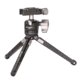 Leofoto MT-02 Aluminum Mini Table Top Tripod w/ Ball Head Kit, Black, MT-02+LH-25