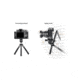 Leofoto MT-03/LH-25 Mini Tripod w/ Mini Ball Head Kit and Bag, Black, MT-03+LH-25