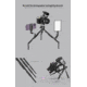 Leofoto MT-04 Folding Aluminum Mini Tripod w/ Bag, Black, MT-04