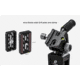 Leofoto WN-01/SW-02 Car Window Clamp Kit, Windows Mounting Head for Binoculars/ Lens and Camera, Black, WN-01+SW-02