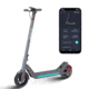 LEQI Smart Electric Scooter, Black, Medium, A8-BLACK
