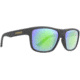 Leupold Katmai Sunglasses, Matte Black Frame, Square Emerald Mirror Lens, Polarized, Narrow-Regular, 179099