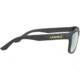 Leupold Katmai Sunglasses, Matte Black Frame, Square Emerald Mirror Lens, Polarized, Narrow-Regular, 179099