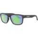 Leupold Katmai Sunglasses, Matte Black Frame, Square Emerald Mirror Lens, Polarized, Narrow-Regular, 179099