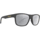 Leupold Katmai Sunglasses, Matte Black Frame, Square Shadow Gray Flash Lens, Polarized, Narrow-Regular, 179097
