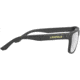 Leupold Katmai Sunglasses, Matte Black Frame, Square Shadow Gray Flash Lens, Polarized, Narrow-Regular, 179097