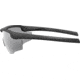 Leupold Sentinel Shooting Glasses, Matte Black Frame, Shadow Gray Flash Lens, 182669