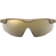 Leupold Sentinel Shooting Glasses, Matte Tan Frame, Bronze Mirror Lens, 182671