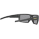 Leupold Switchback Mens Sunglasses, Matte Black Frame, Square Shadow Gray Flash Lens, Polarized, Regular-Wide, 179092