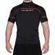 Level 6 Jericho Short Sleeve Neoprene Rash Gaurd - Men's-Black-Small