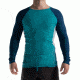 Level 6 Mercury Long Sleeve Rash Top - Men's-Laguna Blue-Large