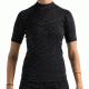 Level 6 Sombrio Short Sleeve Neoprene Rash Guard - Women's-Black-X-Small