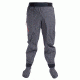 Level Six Mens Delta 2.5 Layer Semi-Dry Pant w/Sock, Charcoal, Extra Small, GMB-DELT-CH-XS