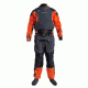 Level Six Mens Emperor 3 Layer Drysuit, Blaze Red/Charcoal, Extra Small, GMT-EMPE-BZ-XS