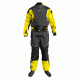 Level Six Mens Emperor 3 Layer Drysuit, Bright Yellow/Charcoal, Extra Small, GMT-EMPE-BY-XS