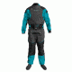Level Six Mens Emperor 3 Layer Drysuit, Grotto Blue/Charcoal, Medium, GMT-EMPE-GR-M