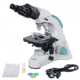 Levenhuk 40-1000x 900B Binocular Microscope, White, Middle, 75429