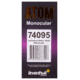 Levenhuk Atom 10x42 Monocular, Black, Small, 74095