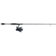Lews American Hero 200 Spinning Combo, 6 ft, Medium, Fast, 6.2:1, Ambidextrous, 2 Pieces, AH2060M-2