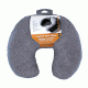 Lewis N Clark Fiber Fill Neck Pillow-grey 490GREY