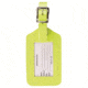 Lewis N Clark Rectangular Neon Tag, Yellow ID20YELHT