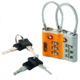 Lewis N Clark Travel Sentry Cable Lock with Keys