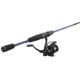 Lews American Hero 200 Spinning Combo, 6 ft, Medium, Fast, 6.2:1, Ambidextrous, 2 Pieces, AH2060M-2