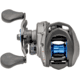 Lew’s American Hero Baitcast Reel, 4+1 Bearings, 7.5-1 Ratio, 1-PC Graphite Frame, Speed Gears, Speed Lube, Magnetic Control System, Rulon Drag, LH Retrieve, Gray/Black/Blue, AH1SHLG2