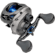 Lew’s American Hero Baitcast Reel, 4+1 Bearings, 7.5-1 Ratio, 1-PC Graphite Frame, Speed Gears, Speed Lube, Magnetic Control System, Rulon Drag, LH Retrieve, Gray/Black/Blue, AH1SHLG2