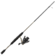 Lews American Hero Camo 200 Spinning Combo, 6 ft, Medium, Fast, 6.2:1, Ambidextrous, 2 Pieces, AHC2060M-2