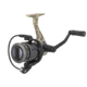 Lew’s American Hero Camo Spinning Reel, SZ 300 Reel, 5+1 Bearings, 6.2-1 Ratio, 1-PC Graphite Frame, Oiled Felt Multi-Disc Drag, Interchangeable Retrieve, Camo/Black, AHC300G2