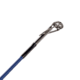 Lew’s American Hero Spinning Rod, 6ft 6in 2-PC, Medium, Fast, IM6 Graphite Rod, Stainless Steel Guides and Inserts, EVA Split-Grip, No Foul Hook Keeper, Black/Blue, AH66MSG3-2