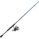 Lew’s American Hero Spinning Reel and Rod Combo, 6ft 6in 2-PC Medium  Fast IM6 Graphite Rod, SZ 200 Reel, 4+1 Bearings, 6.2-1 Ratio, Speed Gears, Gray/Black/Blue, AH2066MSG2-2