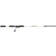 Lew's TP2 Casting Rod, Spinnerbait Model, 6ft 10in, 1-PC HM45 Graphite Rod w/ Medium-Heavy  and Fast, Winn Dri-Tac Split-Grip, SoftTouch Reel Seat, Black/Gray, TP2610MH