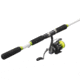 Lew's TP2 Casting Rod, Spinnerbait Model, 6ft 10in, 1-PC HM45 Graphite Rod w/ Medium-Heavy  and Fast, Winn Dri-Tac Split-Grip, SoftTouch Reel Seat, Black/Gray, TP2610MH