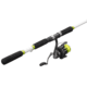 Lew's TP2 Casting Rod, Spinnerbait Model, 6ft 10in, 1-PC HM45 Graphite Rod w/ Medium-Heavy  and Fast, Winn Dri-Tac Split-Grip, SoftTouch Reel Seat, Black/Gray, TP2610MH