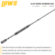 Team Lew’s Elite Series Spinning Rod, 6ft 8in, 1-PC, Medium, Extra-Fast, TLE68MXFS