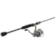 Lews Laser Light Speed Spinning Combo, 6 ft 6 in, Ultra Light, Fast, 5.1:1, Ambidextrous, 2 Pieces, LLS10066UL-2