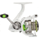 Lew’s MACH 1 Spinning Reel, SZ 200 Reel, 9+1 Bearings, 6.2-1 Ratio, Graphite Frame, Speed Gears, Speed Lube, Multi-Disc Drag, Metallic White/Gray/Green, Clam Pack, MH200G3